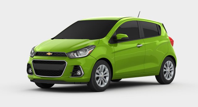 chevrolet spark 2017 3D Модель .c4d .max .obj .3ds .fbx .stl .blend 