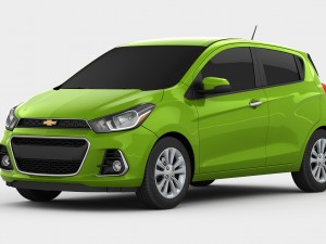 chevrolet spark 2017 Modello 3D