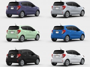 chevrolet spark 2017 3D Модель