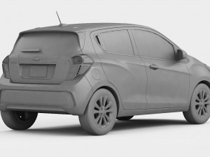 chevrolet spark 2017 3D Модель