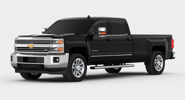 chevrolet silverado 3500hd 2017 Modèle 3D .c4d .max .obj .3ds .fbx .stl .blend 