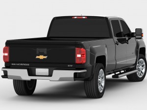 chevrolet silverado 3500hd 2017 Modèle 3D