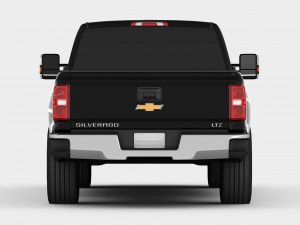 chevrolet silverado 3500hd 2017 Modèle 3D