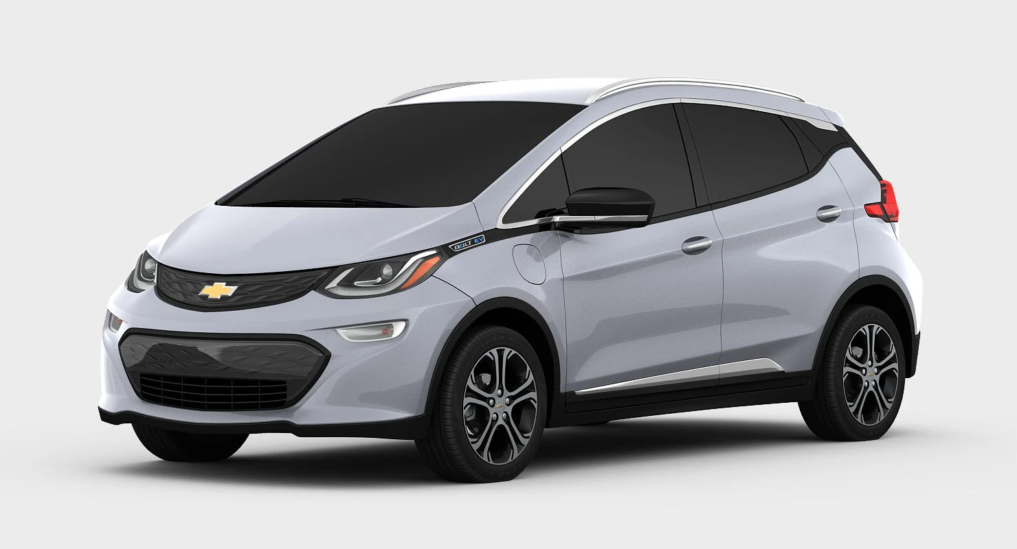 chevrolet bolt 2017 3D Model .c4d .max .obj .3ds .fbx .stl .blend