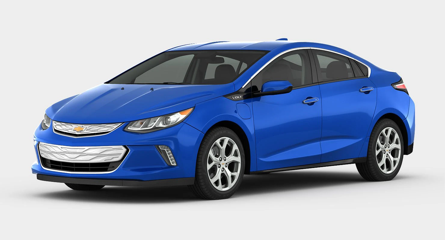 chevrolet volt 2017 детальний інтер'єр 3D Модель .c4d .max .obj .3ds .fbx .stl .blend 