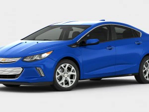 chevrolet volt 2017 детальний інтер'єр 3D Модель