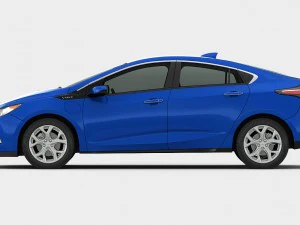chevrolet volt 2017 детальний інтер'єр 3D Модель