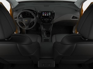 chevrolet cruze hatchback 2017 detailed interior 3D 모델