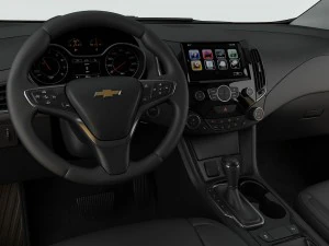chevrolet cruze hatchback 2017 detailed interior 3D Model