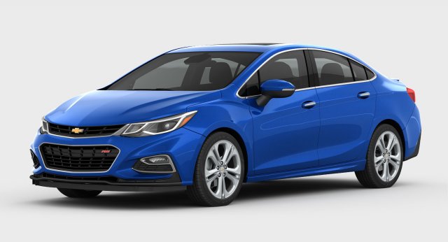 Chevrolet cruze 2016 detailed interior Model 3D .c4d .max .obj .3ds .fbx .stl .blend 
