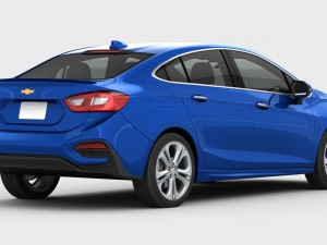 Chevrolet cruze 2016 detailed interior Model 3D