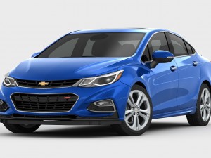 Chevrolet cruze 2016 detailed interior Model 3D