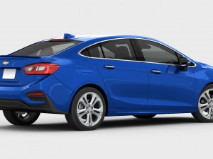Chevrolet cruze 2016 detailed interior Model 3D
