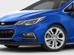Chevrolet cruze 2016 detailed interior Model 3D