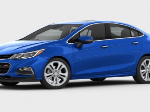 Chevrolet cruze 2016 detailed interior Model 3D