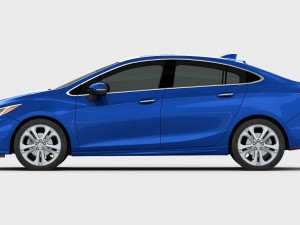 Chevrolet cruze 2016 detailed interior Model 3D