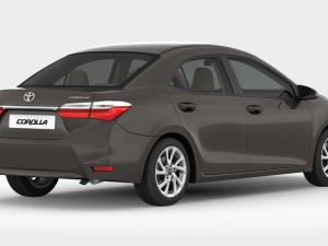 toyota corolla 2017 detailed interior 3D-Modell