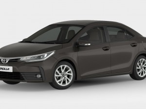 toyota corolla 2017 detailed interior 3D-Modell