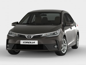 toyota corolla 2017 detailed interior 3D-Modell