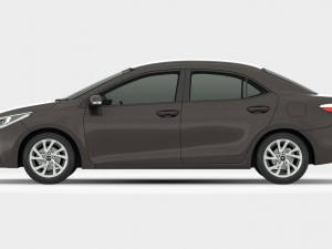 toyota corolla 2017 detailed interior 3D-Modell