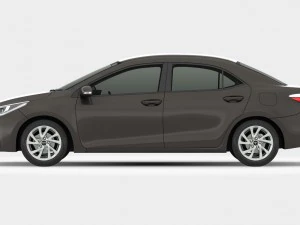 interior detalhado do toyota corolla 2017 Modelo 3D