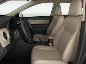 interior detalhado do toyota corolla 2017 Modelo 3D
