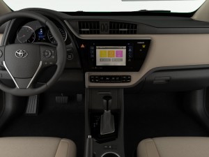 toyota corolla 2017 detailed interior 3D-Modell