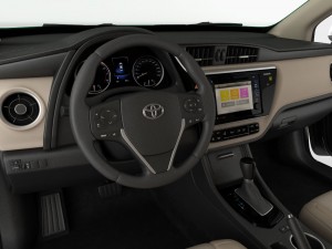 toyota corolla 2017 detailed interior 3D-Modell