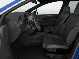 tesla model x 2017 detailed interior 3D Model