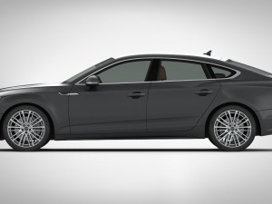 audi a5 sportback 2018 detailed interior Model 3D