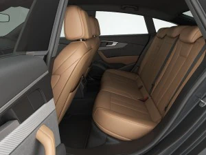 audi a5 sportback 2018 detailed interior 3D Model