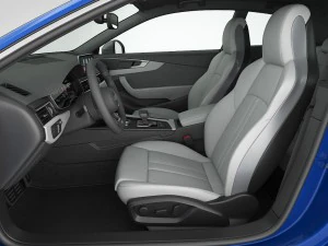 audi s5 coupe 2018 detailed interior 3D Model