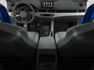 audi s5 coupe 2018 detailed interior 3D Model