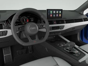 audi s5 coupe 2018 detailed interior 3D Model