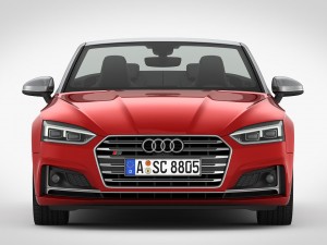 audi s5 cabriolet 2018 detailed interior Modelo 3D