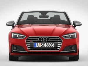 audi s5 cabriolet 2018 detailed interior 3D Model