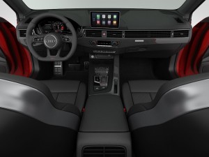audi s5 cabriolet 2018 detailed interior Modelo 3D