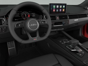 audi s5 cabriolet 2018 detailed interior Modelo 3D