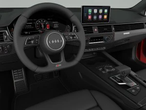 audi s5 cabriolet 2018 detailed interior 3D Model