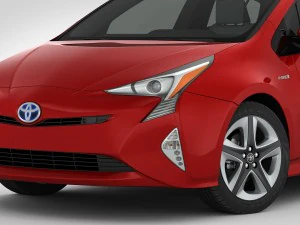 Toyota prius 2016 detailed interior 3D Model