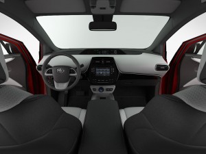 toyota prius 2016 detailed interior 3D Model