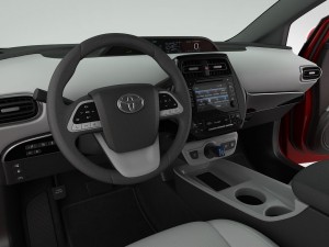 toyota prius 2016 detailed interior 3D Model
