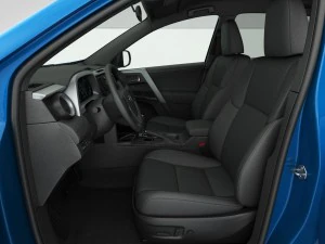 toyota rav4 hybrid 2017 detailed interior 3D Model