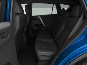 toyota rav4 hybrid 2017 detailed interior 3D Model