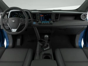 toyota rav4 hybrid 2017 detailed interior 3D Model