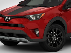 toyota rav4 adventure 2018 detailed interior 3D Model