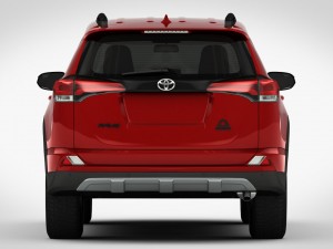 toyota rav4 adventure 2018 detailed interior 3D Model