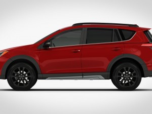 toyota rav4 adventure 2018 detailed interior 3D Model