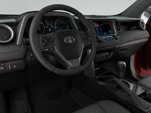 toyota rav4 adventure 2018 detailed interior 3D Model