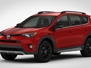 toyota rav4 adventure 2018 rigged Modelo 3D